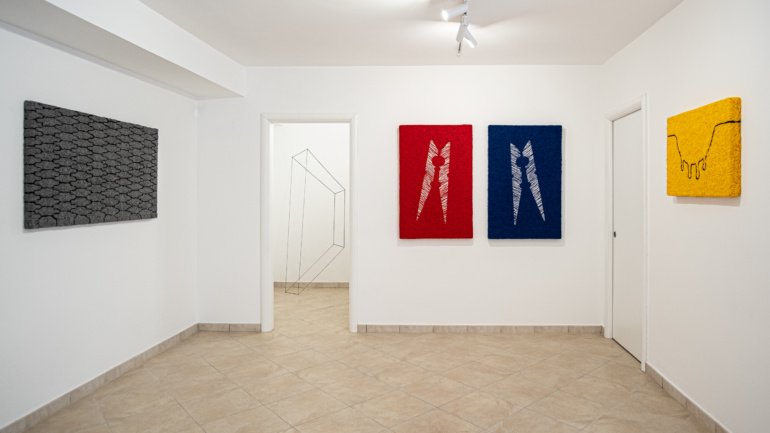 abito mostra personale di Dario Vaccarella